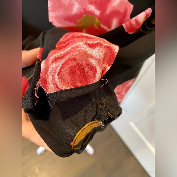 Reformation Blaire Dress Roses - Picture 8 of 8